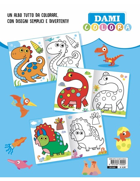 Colorare i Dinosauri