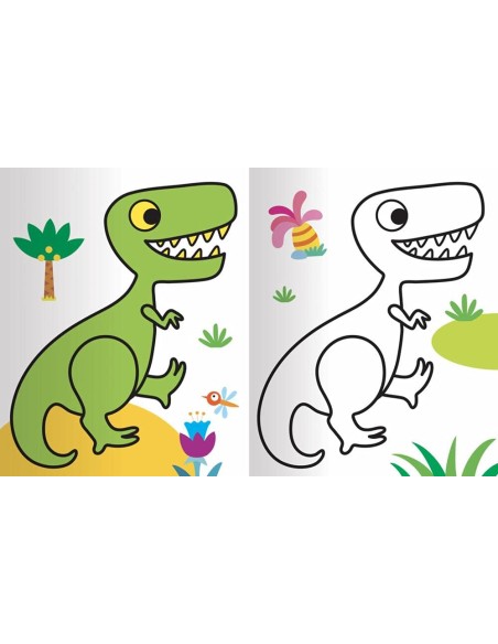 Colorare i Dinosauri