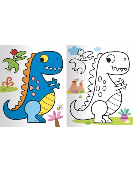 Colorare i Dinosauri