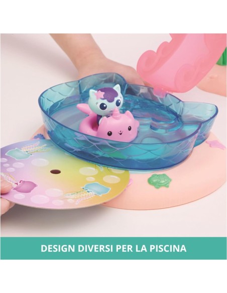 Gabby's dollhouse - Playset con piscina