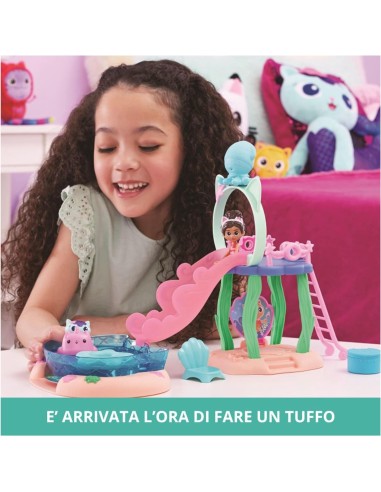 Gabby's dollhouse - Playset con piscina