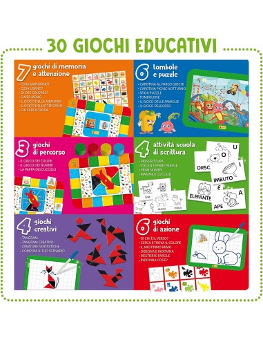 Carotina Tavolino Molto Attivo 30 Giochi Nuova...