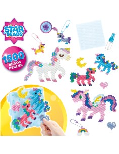 Acquabeads Set Unicorni Mistici, Multicolore 2