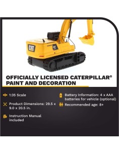Carrera - 1:35 RC CAT 336 Excavator 2