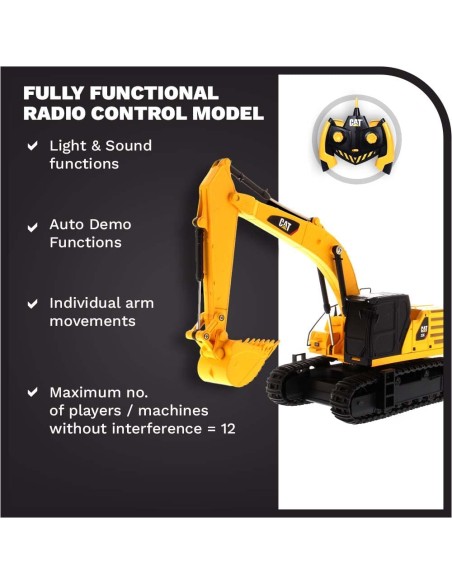 Carrera - 1:35 RC CAT 336 Excavator