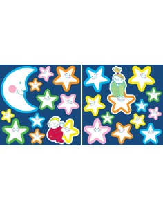 ADESIVI DA PARETE STELLE SMILING