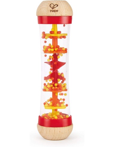 Cascata di perline rosso