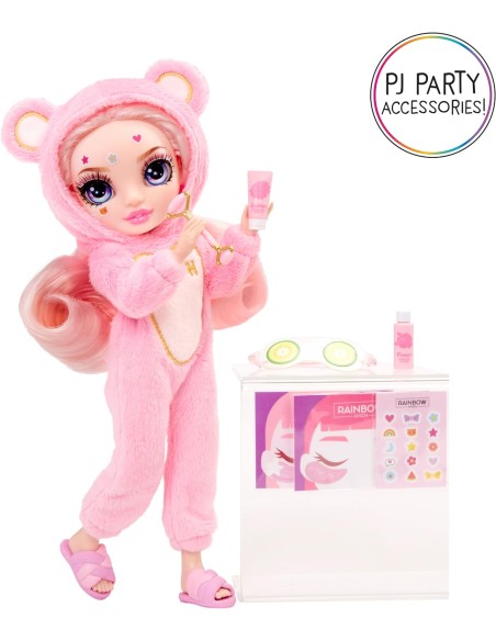Junior High Pigiama Party Fashion Doll - Bella Pink