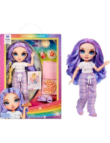 Junior High Pigiama Party Fashion Doll - Violet...