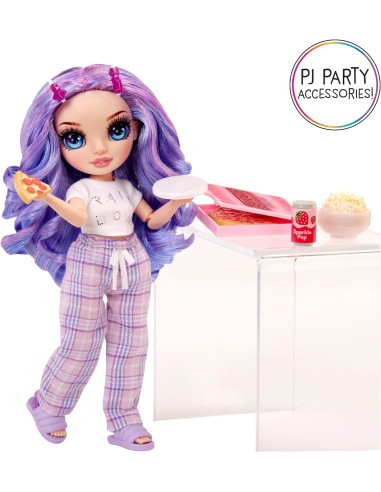 Junior High Pigiama Party Fashion Doll - Violet...