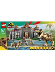 Centro Visitatori: l'attacco del T.rex e del Raptor