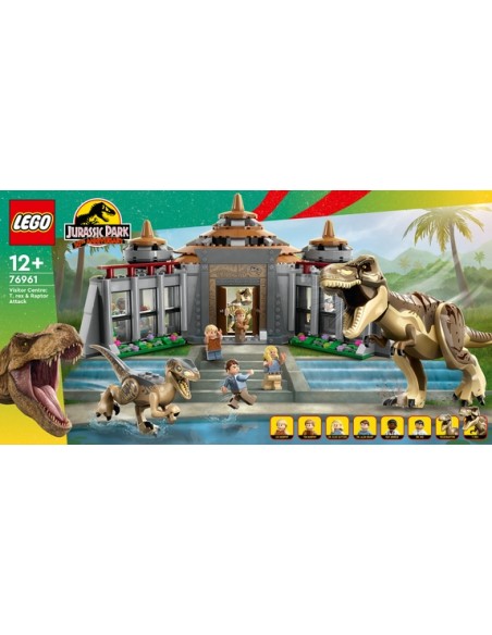 Centro Visitatori: l'attacco del T.rex e del Raptor