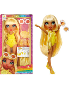 Rainbow High Swim e Style Fashion Dolls Sunny (Yellow) 