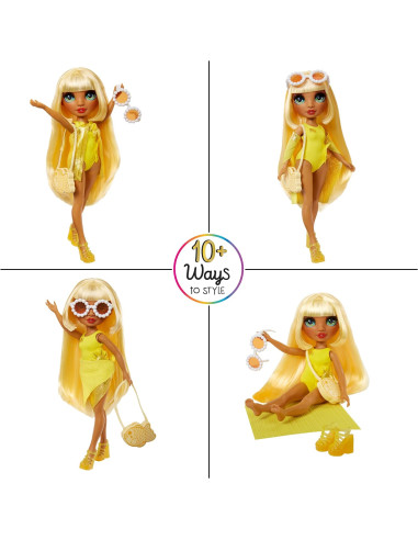 Rainbow High Swim e Style Fashion Dolls Sunny...