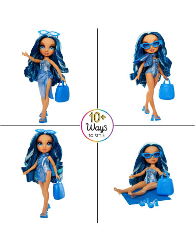 Rainbow High Swim e Style Fashion Dolls Skyler...