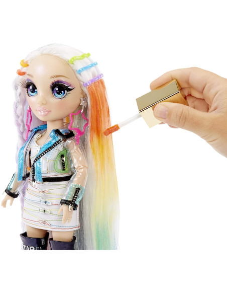 Rainbow High Hair Studio - Bambola Amaya Raine 