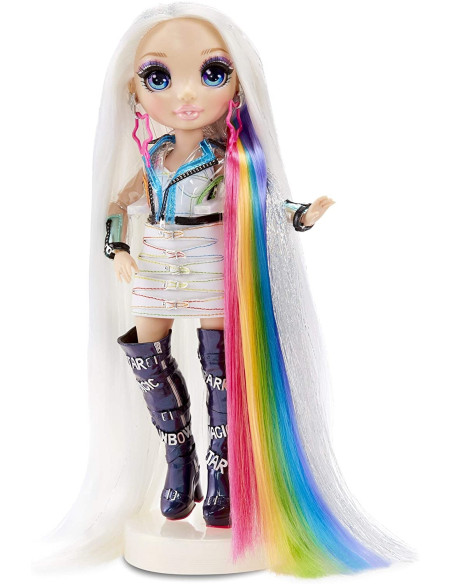 Rainbow High Hair Studio - Bambola Amaya Raine 
