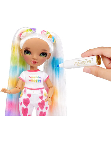 Rainbow High Color e Create Fashion Doll -...
