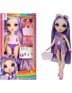 Rainbow High Swim & Style Fashion Dolls Violet Purple