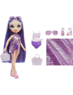 Rainbow High Swim & Style Fashion Dolls Violet Purple 2