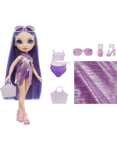 Rainbow High Swim & Style Fashion Dolls Violet...