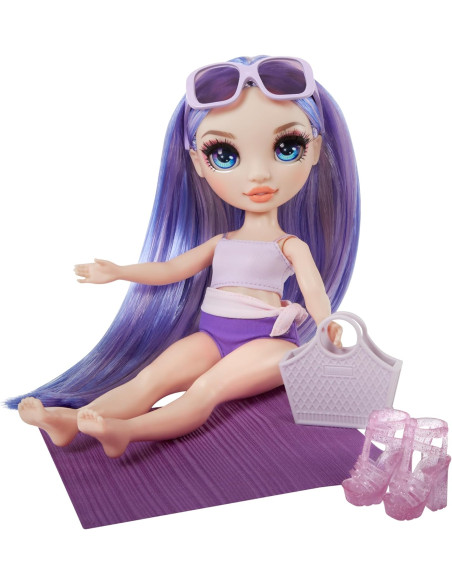 Rainbow High Swim & Style Fashion Dolls Violet Purple