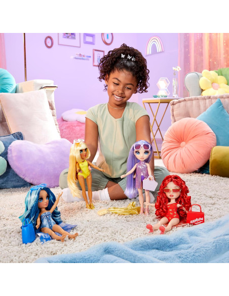 Rainbow High Swim & Style Fashion Dolls Violet Purple