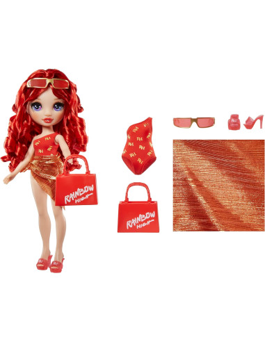 Rainbow High Swim e Style Fashion Dolls Ruby...