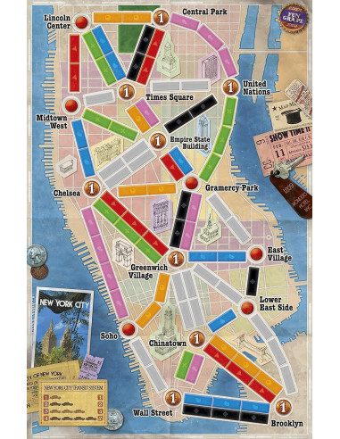 TICKET TO RIDE NEW YORK