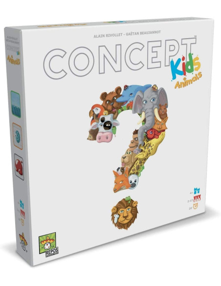 Asmodee - Concept Kids Animali