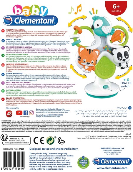 Clementoni - Giostra Degli Animali