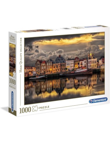 Clementoni Collection-Dutch Dreamworld Puzzle,...