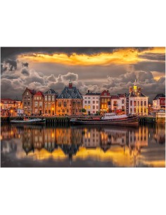 Clementoni Collection-Dutch Dreamworld Puzzle, 1000 Pezzi 2