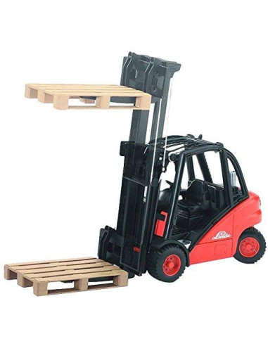 Bruder - Muletto Linde Con 2 Pallet