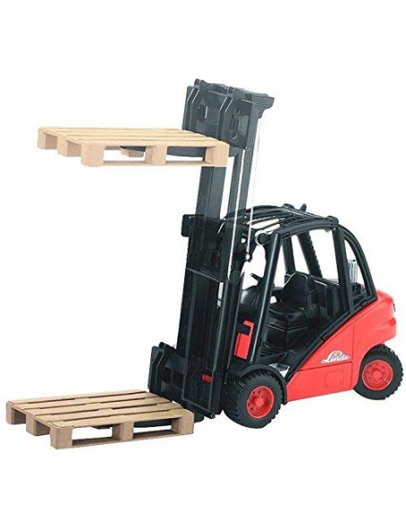 Bruder - Muletto Linde Con 2 Pallet