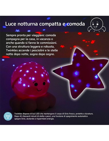 Cloud b - Twinkles to go Octo - Pink