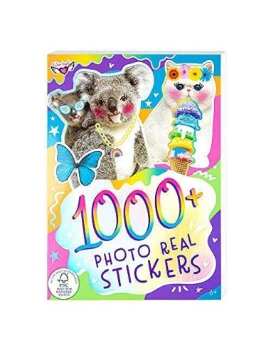 Album 1000+ adesivi assortiti 4 soggetti