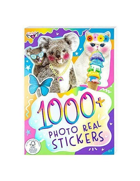 Album 1000+ adesivi assortiti 4 soggetti