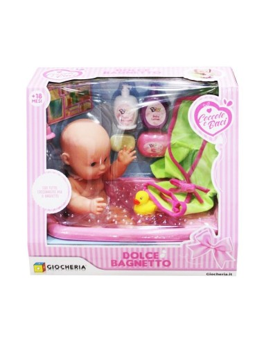 Coccole e Baci Bebe 30cm Dolce Bagnetto