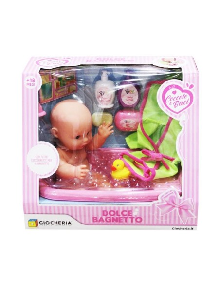 Coccole e Baci Bebe 30cm Dolce Bagnetto