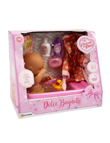 Coccole e Baci Bebe 30cm Dolce Bagnetto