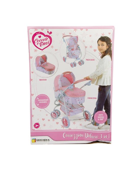 Coccole e Baci Carrozzina Deluxe 3in1