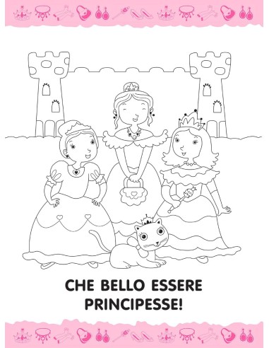 COLORA E GIOCA CON LE PRINCIPESSE