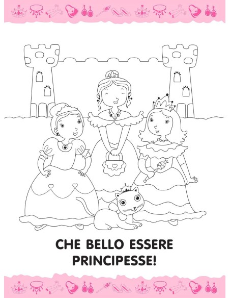 COLORA E GIOCA CON LE PRINCIPESSE