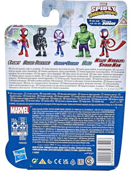 spidey personaggio singolo black panther