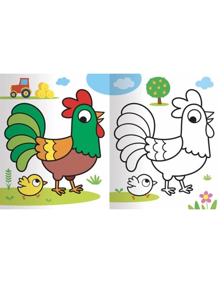 Colorare la fattoria