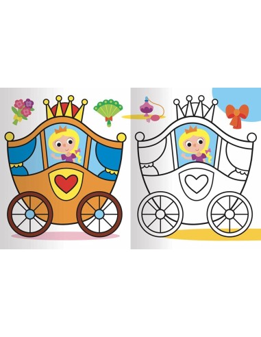 Colorare le principesse