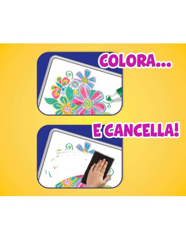 COLORI FIBRA PER LAVAGNA BIANCA 8 PZ