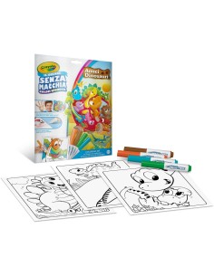 Coloring set color wonder amici dinosauri