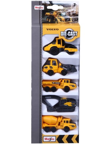 Construction Vehicle 3'' 5-pack